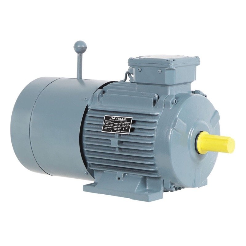 Havells 9.3 kW (12.5 HP) 8-Pole 750 RPM IE2 Brake 3 Phase Induction Motor